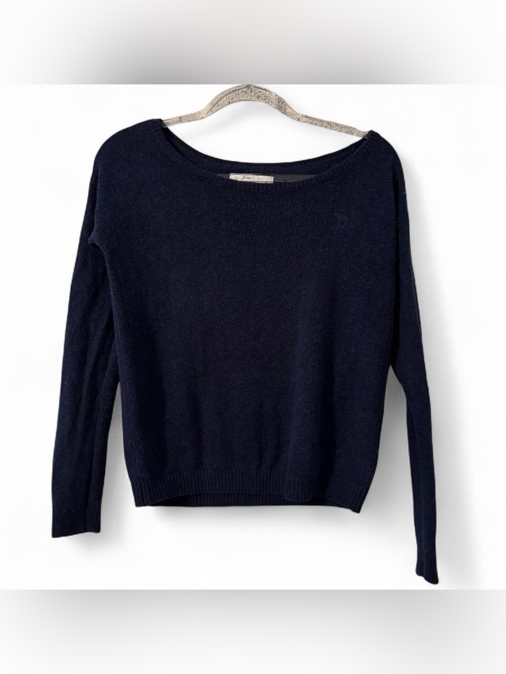 Abercrombie & Fitch Girls Navy Blue Sweater